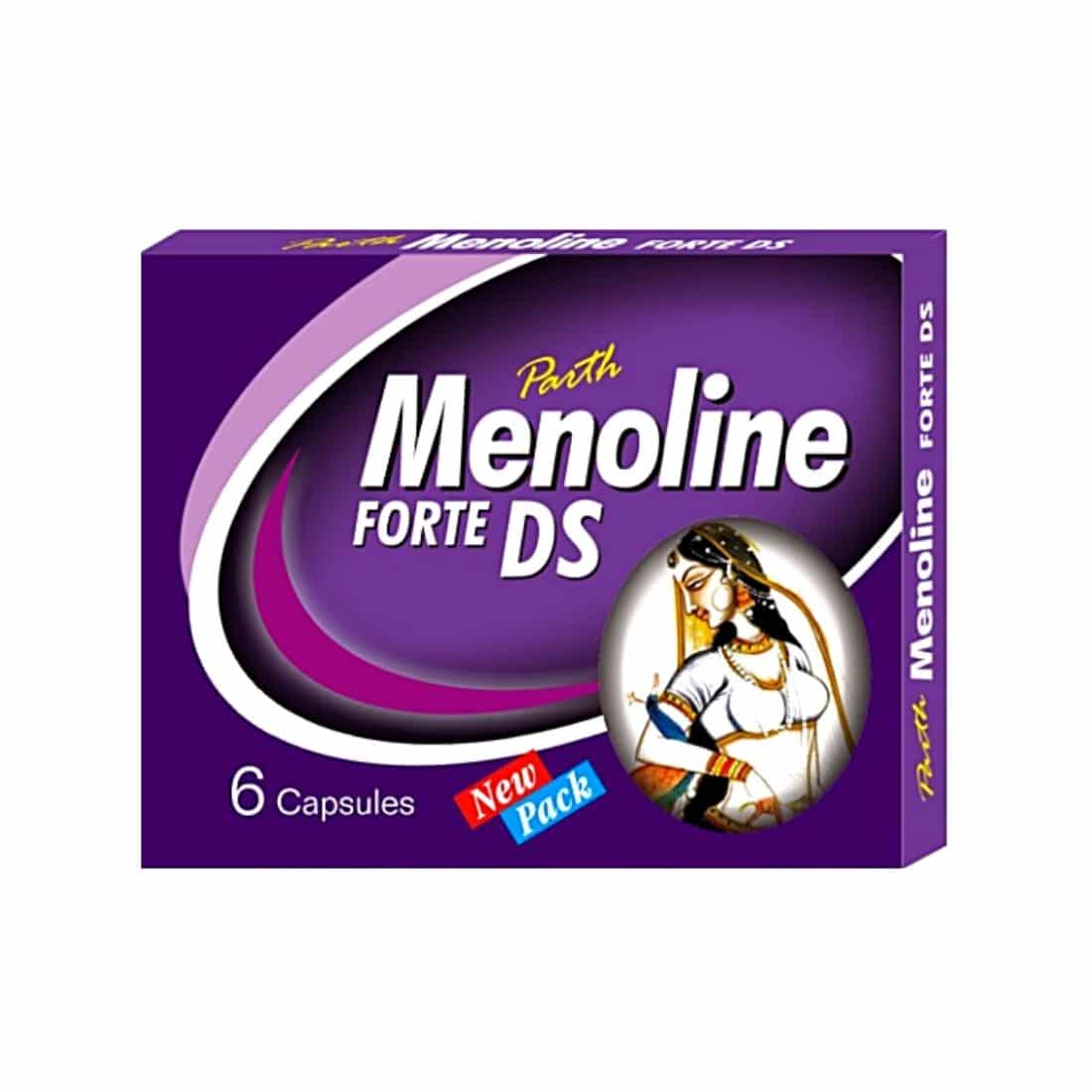 Buy Now Women's Health Parth Menoline Forte Ds Capsule Menoline Forte Ds Capsule