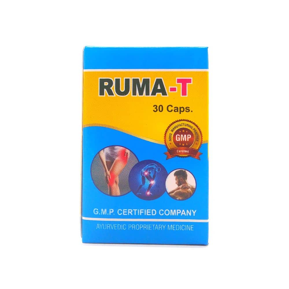 Buy Now Pain Relief Ayurvedic Ruma-T Capsule For Arthritis RUMA-T CAPSULE PACK OF 3