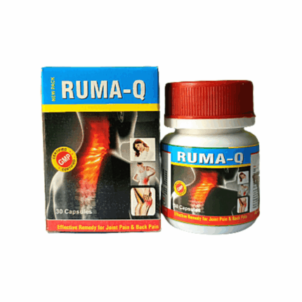 Buy Ayurvedic Pain Killer Ruma-Q Capsules For Joint Pain (Pack of 3)