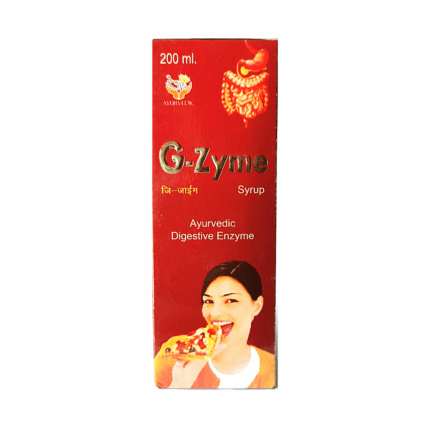 Buy Ayurvedic Digetive Enyme, G-Zyme Syrup - 200ml; Pack of 1