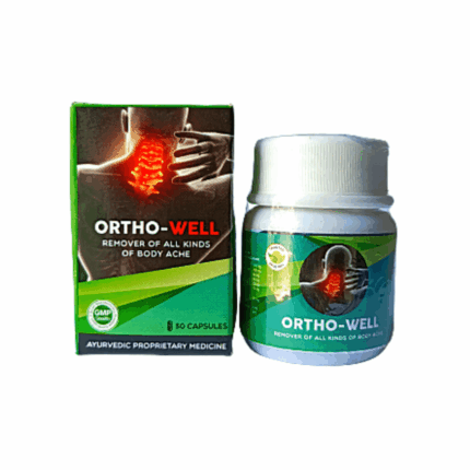 Buy Ayurvedic Pain Killer Medicine, Ortho-well; 30 Capsule