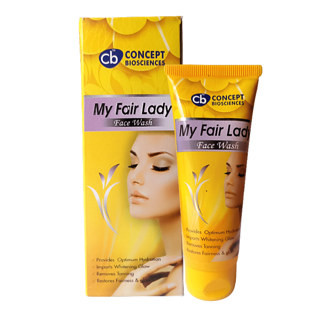 Buy CONCEPT BIOSCIENCES My Fair Lady Face Wash 75 ml For Fairness Forever