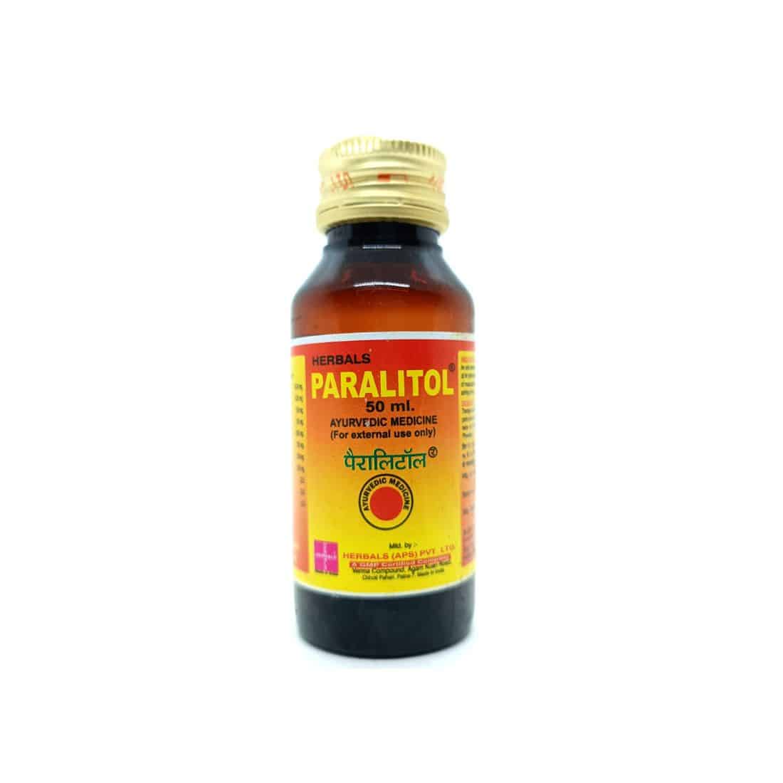 Buy now Herbals Paralitol Oil for Joint Pain Paralitol Oil 50ml
