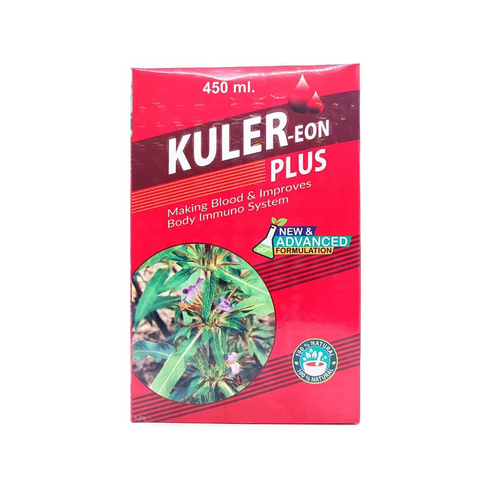 Buy now Ayurvedic Kuler-eon plus Syrup for Anemia Kuler-eon plus Syrup