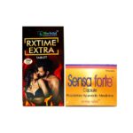 Buy now Sensa forte Capsule & Rx Time Extra Tablet Combo Impotence