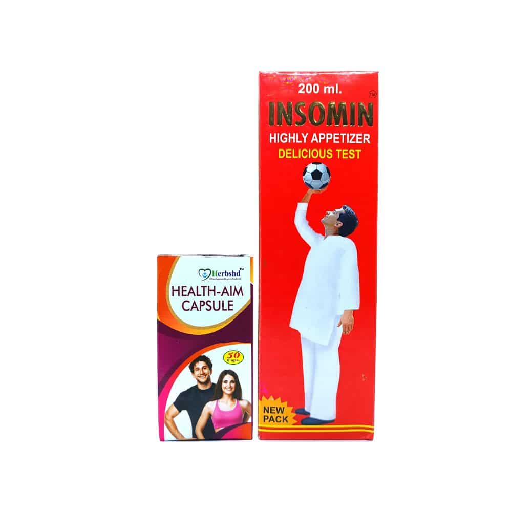 Buy now Insomin Syrup & Health-Aim Capsule for Well being Insomin Syrup & Health-Aim Capsule for Well being