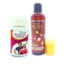 Red Onion Hair Growth Hair Oil & Health Aim Capsule