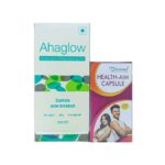 Ahaglow Acne Control Moisturizing Gel & Health Aim Capsule
