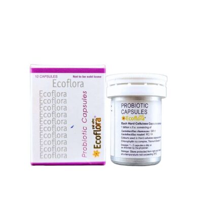 Ecoflora Probiotic 10 Capsules And Health-Aim Capsule (Combo Pack)
