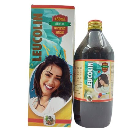 Ayurvedic Leucolin Syrup 450ml.