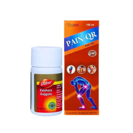 Dabur Kaishore Guggulu Tablet And Pain-QR Oil