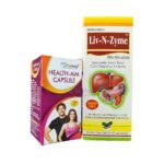 Ayurvedic Liv-N-Zyme Syrup And Health-Aim Capsule