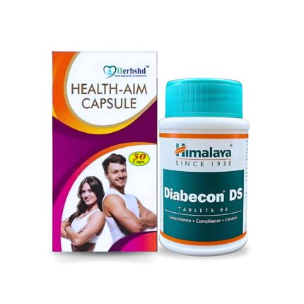 buy Diabetes Tablets Himalaya Diabecon-DS And Health-Aim Capsule For normal blood sugar levels,