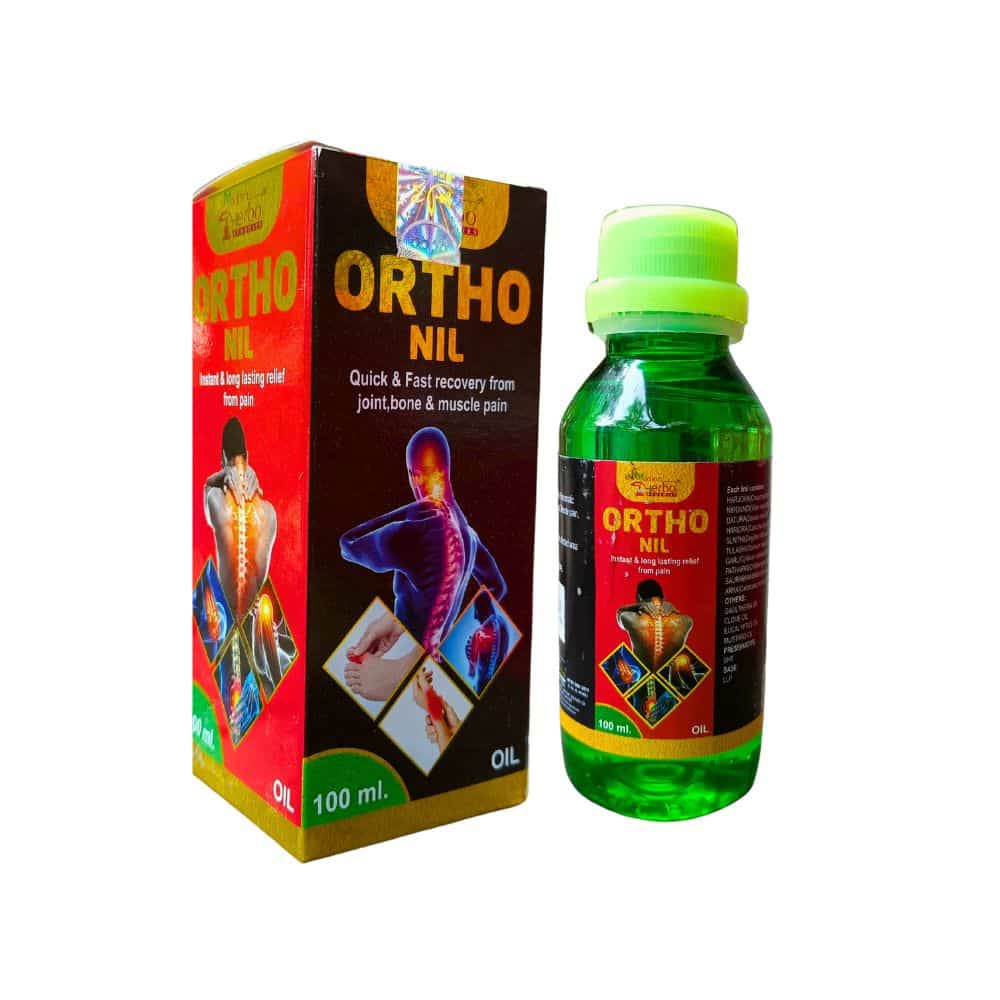 Shop Online Ayurvedic Ortho Nil Oil 100ml For Artharitis Ayurvedic Ortho Nil Oil 100ml For Artharitis