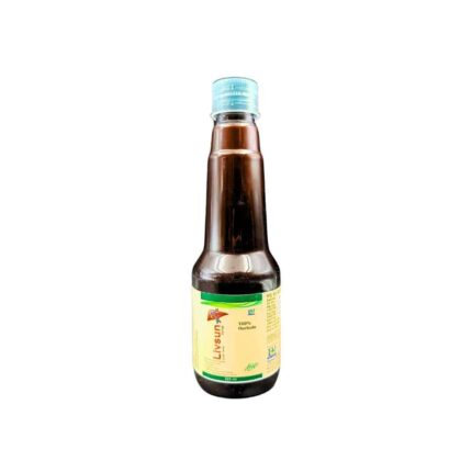 Ayurvedic Livsun Liver Tonic for jaundice, loss of appetite, constipation, fatty liver, hepatitis