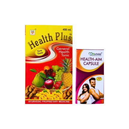Ayurvedic Health Plus Tonic & Health-Aim Capsule