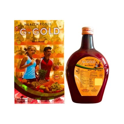 Buy Ayurvedic G-Gold Health Tonic for body building, anorexia, weight gain, energy, loss of appetite, liver, poor memory, general weakness, imuunity booster