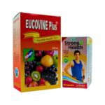 Eucovine Plus Syrup & Strong Health Capsule for weight gain, vitamin, general weakness, body weakness, increases appetite, liver, booster immunity