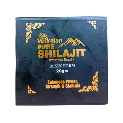 Buy Vedratan Pure shilajit 20gm For Increase Stamina, vitality ans stamina, strength, stamina, increase libido, weakness premature ejaculation
