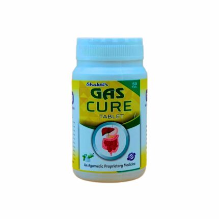Buy Ayurvedic Shakti's Gas Cure Tablet for vomiting, heartburn, anorexia, gallstones, indigestion, acidity, colic pain, constipation, gastritis