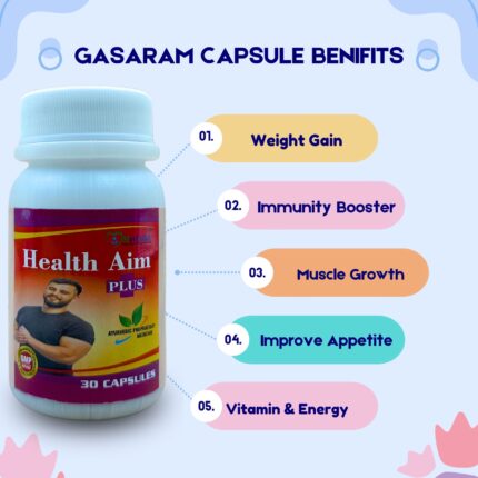 Order Now Health Aim Plus Capsule & Gasaram Capsule for body building, removes acidity, relieves nausea, relieves constipation, वजन बढ़ाता है an app22832.cloudwayssites.com
