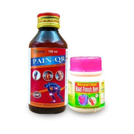 Order Now Pain-QR Oil & Baat Finish Bori for arthritis pain, chronic pain, Joint Pain, Shoulder Pain, Neck Pain, Headache, Sports Pain