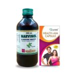 yurvedic Narvinol Syrup & Health Aim Capsule For anexity