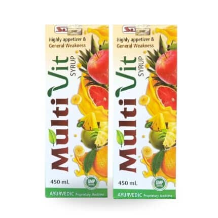 Ayurvedic Multi Vit 450ml Syrup For lack of enargy