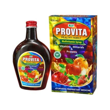 Ayurvedic Provita Syrup 450ml & Health Aim 50 capsule